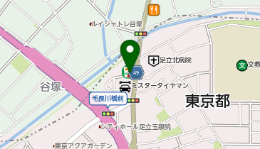 セブンイレブン 足立西保木間4丁目店の地図画像
