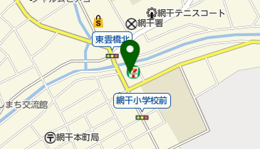 セブンイレブン 姫路網干東雲橋南店の地図画像