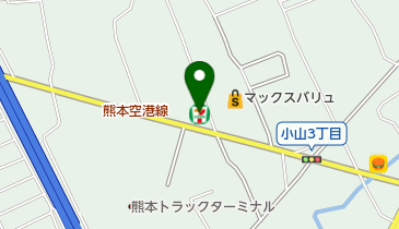 セブンイレブン 熊本空港通り店の地図画像