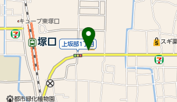 セブン銀行 万代 塚口店 共同出張所の地図画像