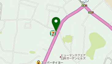 セブンイレブン 佐倉臼井店の地図画像