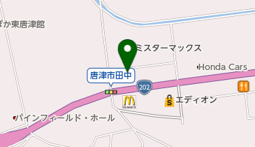 セブンイレブン 唐津田中店の地図画像