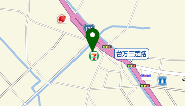セブンイレブン 東金台方店の地図画像