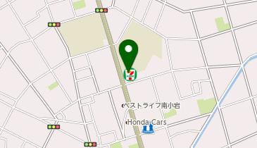 セブンイレブン 東小岩店の地図画像