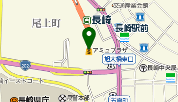 セブン銀行 アミュプラザ長崎 共同出張所の地図画像