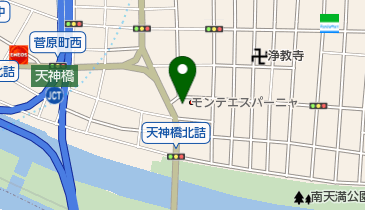 セブンイレブン 大阪天神橋1丁目店の地図画像