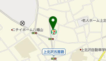 セブンイレブン 世田谷上北沢1丁目店の地図画像