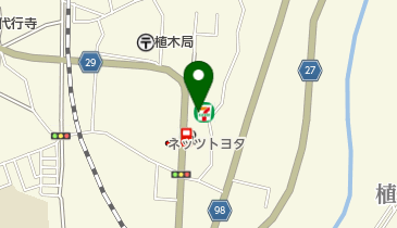 セブンイレブン 直方植木店の地図画像