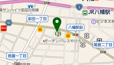 セブンイレブン 八幡西本町4丁目店の地図画像
