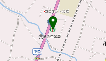 セブンイレブン 十日町中条店の地図画像