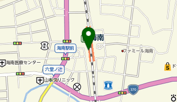 セブンイレブン ハートインJR海南駅改札口店の地図画像