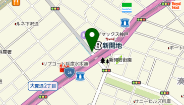 セブンイレブン 神鉄新開地駅店の地図画像