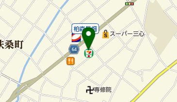 セブンイレブン 扶桑寺裏店の地図画像