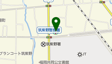 セブンイレブン 筑紫野警察署前店の地図画像