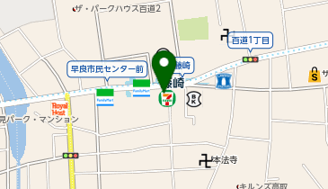 セブンイレブン 福岡藤崎駅前店の地図画像