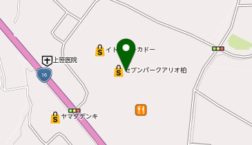 セブン銀行 イトーヨーカドー セブンパーク アリオ柏店 共同出張所の地図画像