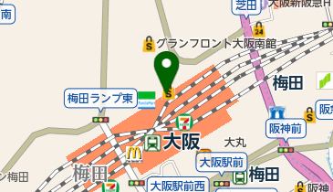 セブン銀行 ノースゲートビルディング 共同出張所の地図画像