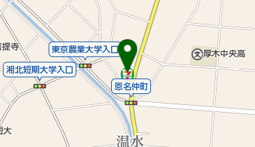 セブンイレブン 厚木恩名3丁目店の地図画像