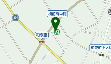 セブンイレブン 安城和泉インター店の地図画像