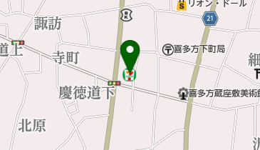 セブンイレブン 喜多方前田店の地図画像