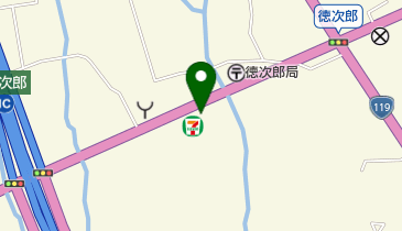 セブンイレブン 宇都宮徳次郎店の地図画像