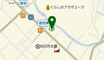 セブンイレブン 四日市東インタ店の地図画像