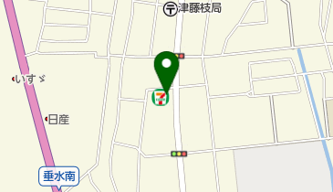 セブンイレブン 津市藤方北店の地図画像