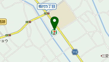 セブンイレブン 博多板付5丁目店の地図画像