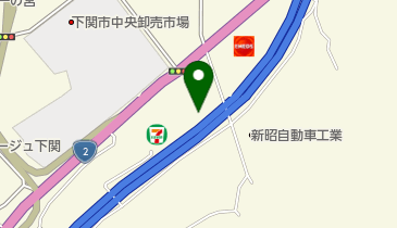 セブンイレブン 下関住吉店の地図画像