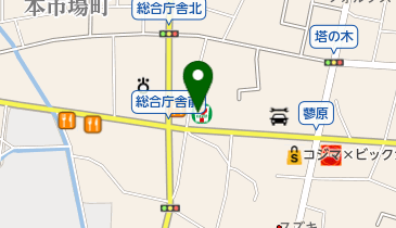 セブンイレブン 富士市本市場店の地図画像