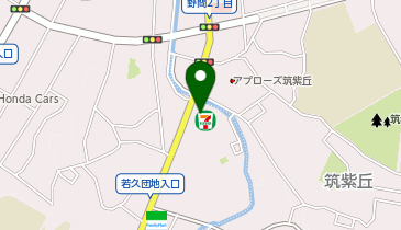 セブンイレブン 福岡若久1丁目店の地図画像