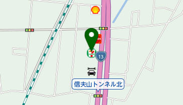 セブンイレブン 福島御山店の地図画像