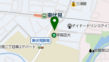 セブンイレブン 東伏見駅南口店の地図画像