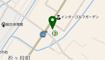 セブンイレブン 伊達インター店の地図画像