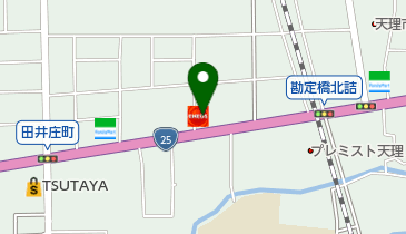 セブンイレブン 天理丹波市店の地図画像