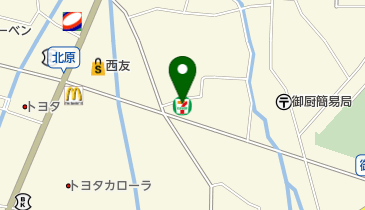 セブンイレブン 長野川中島御厨店の地図画像