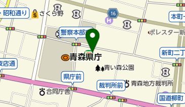 セブンイレブン 青い森公園店の地図画像