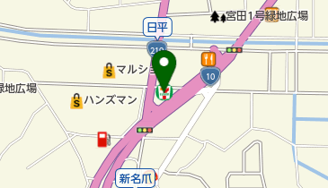 セブンイレブン 宮崎新名爪店の地図画像