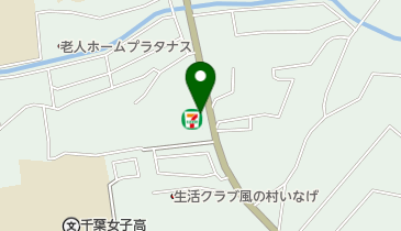 セブンイレブン 千葉園生団地前店の地図画像