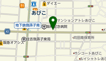 セブンイレブン 地下鉄あびこ駅東店の地図画像