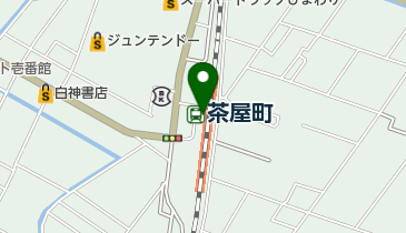 セブンイレブン おみやげ街道茶屋町店の地図画像