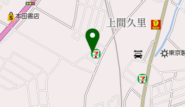 セブンイレブン 越谷大林店の地図画像