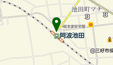 セブンイレブン Kiosk阿波池田駅店の地図画像