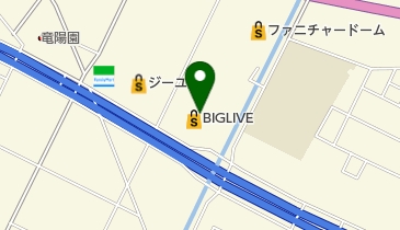 セブン銀行 ビッグリブ 小牧店 共同出張所の地図画像