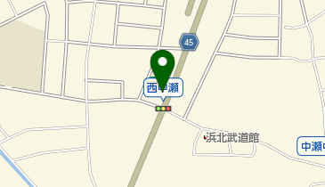 セブンイレブン 浜北西中瀬店の地図画像