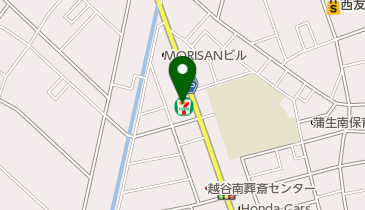 セブンイレブン 越谷南町1丁目店の地図画像