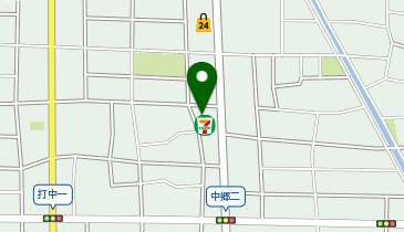 セブンイレブン 名古屋中郷2丁目店の地図画像