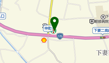 セブンイレブン 下妻仲町店の地図画像