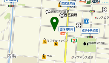 セブン銀行 ウエストコート姪浜 共同出張所の地図画像