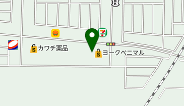 セブン銀行 ヨークベニマル 岩沼西店 共同出張所の地図画像